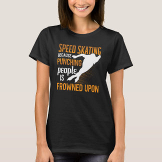Camiseta Speed Skating Skates Short Track Skater Workout Tr