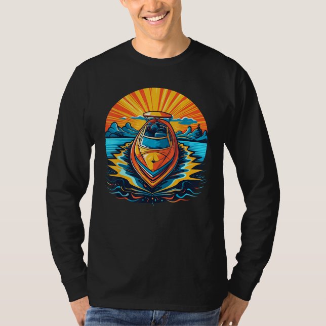 Camiseta Speedboat for boating (Frente)