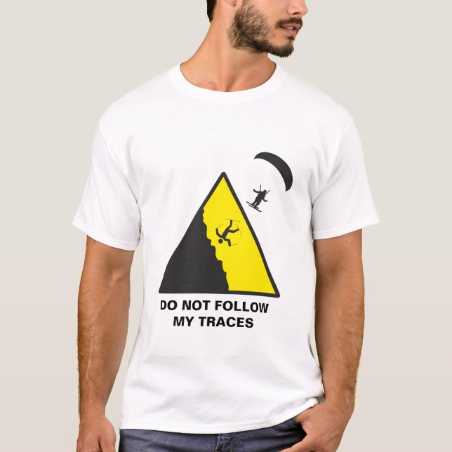 Camiseta speedflying speedriding (Frente)