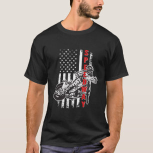 Camiseta Speedway Bike S American Flag