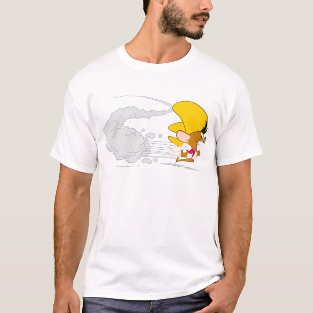 Camiseta SPEEDY GONZALES™ Correndo em Cor (Frente)