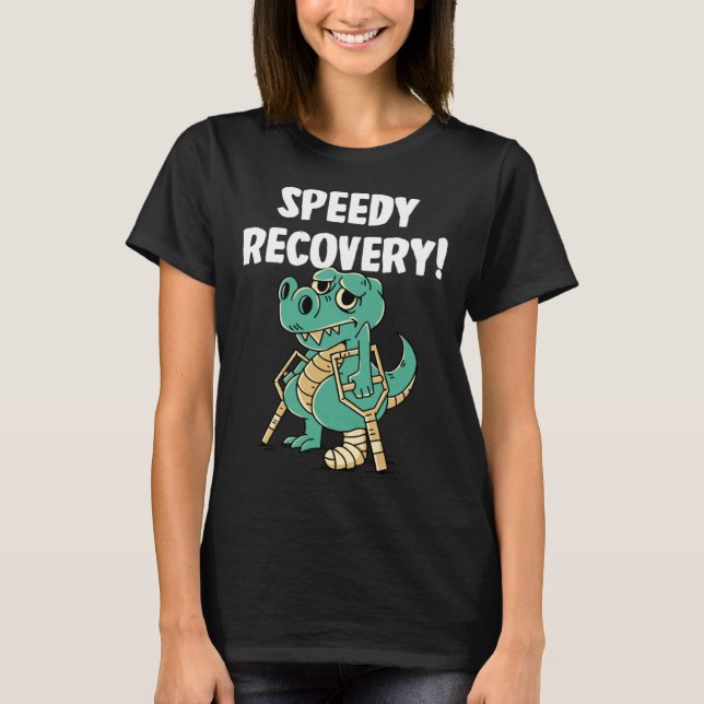 Camiseta Speedy recovery Dinosaurs (Frente)