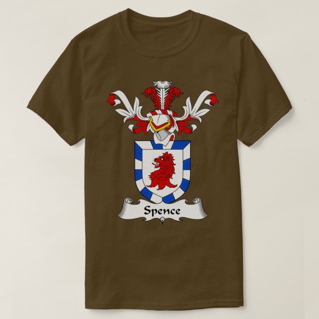 Camiseta Spence Casaco de Armamento Proteção Familiar (Frente do Design)