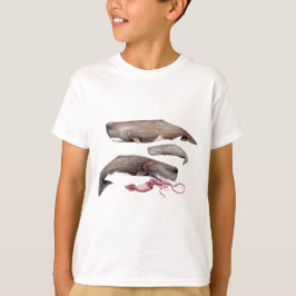 Camiseta Sperm whale trio