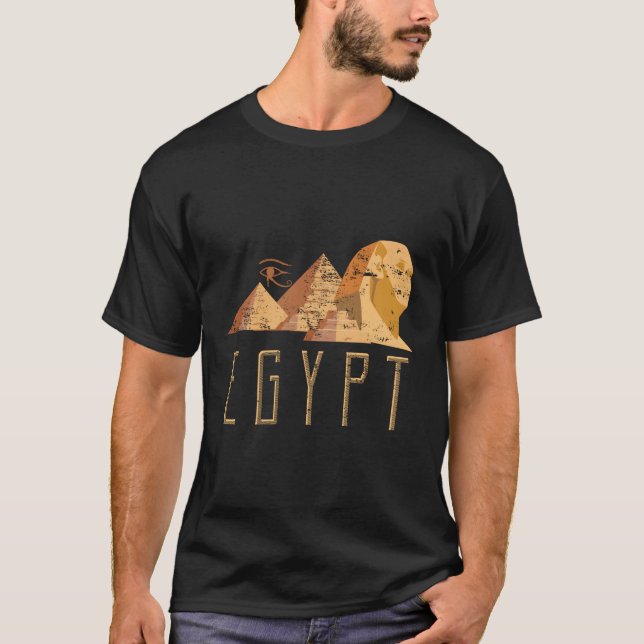 Camiseta Sphinx Egypt Pirâmide King (Frente)