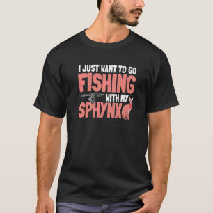 Camiseta Sphynx Cat Breeder Peixe Proprietário De Animais D