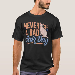 Camiseta Sphynx Cat Hair Day Cats Sem Cabelo Mãe Pai