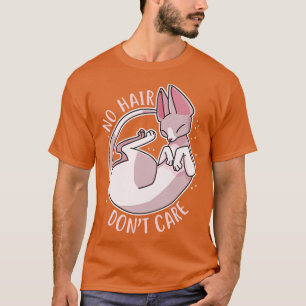 Camiseta Sphynx Cat No Hair Donnt