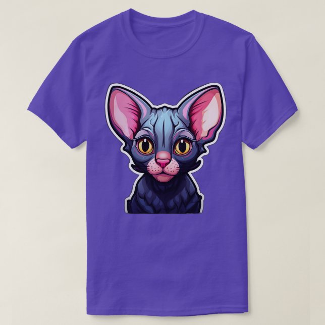 Camiseta Sphynx Cat Sphinx Hairless Cat 1 (Frente do Design)