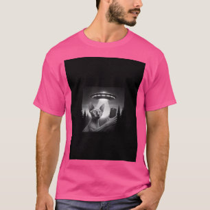 Camiseta Sphynx Kitten Cat Selfie Ufo Engraçado Meme