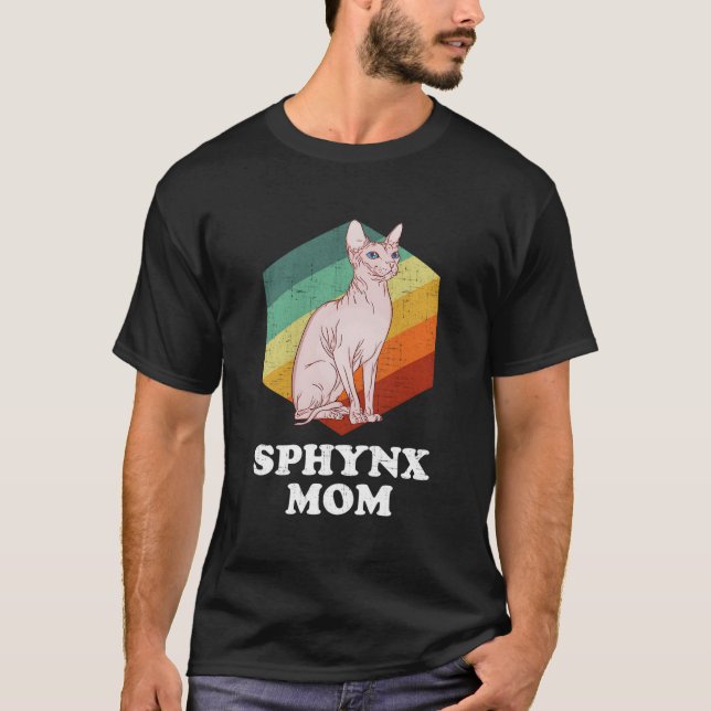 Camiseta Sphynx Mãe Sphinx (Frente)