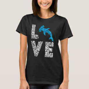 Camiseta Sphyrna Hammerhead Shark Love Ocean Life Fish