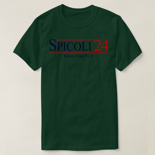 Camiseta Spicoli 24 Relaxe, posso consertá-lo (Frente do Design)