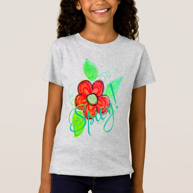 Camiseta Spicy Bloom (Frente)