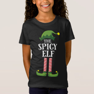 Camiseta Spicy Elf Matching Family Group Fu