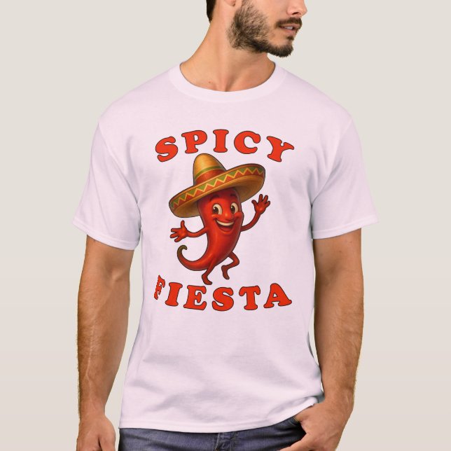 Camiseta Spicy Fiesta (Frente)