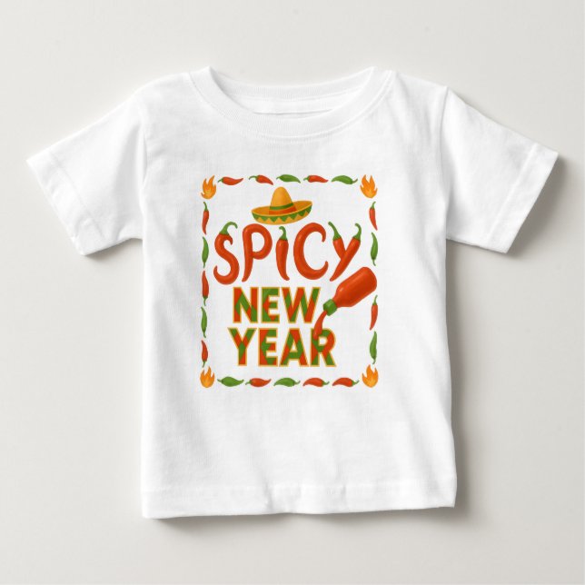 Camiseta Spicy New Year (Frente)