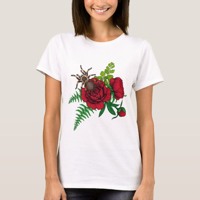 Camiseta Spider bouquet 2 (Frente)