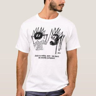 Camiseta Spider faz um jumper em vez de uma Web