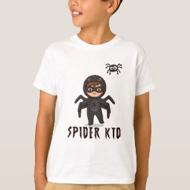 Camiseta Spider Man Kid Cartoon | Cute Spidey on the Back