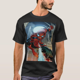 Camiseta Spider-Man Marvel Superhero Web Swinging City