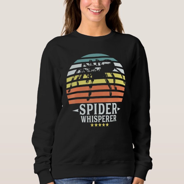 Camiseta Spider Whisperer Tarantula Estilo Vintage Hallowee (Frente)