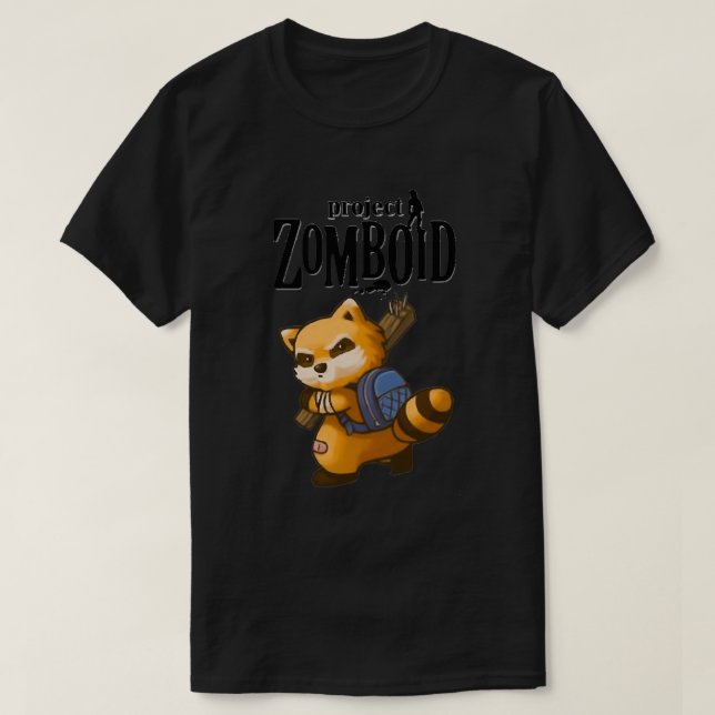 Camiseta Spiffo do logotipo Survivor Black (Frente do Design)