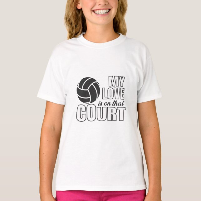 Camiseta Spike, Kick, Swing! Voleibol, Futebol e Softball (Frente)