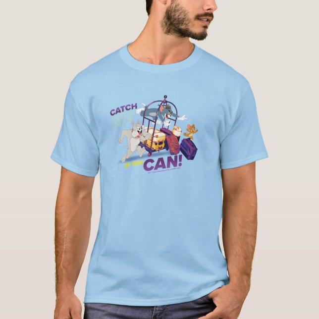 Camiseta Spike, Tom & Jerry - Me Pegue Se Puder (Frente)