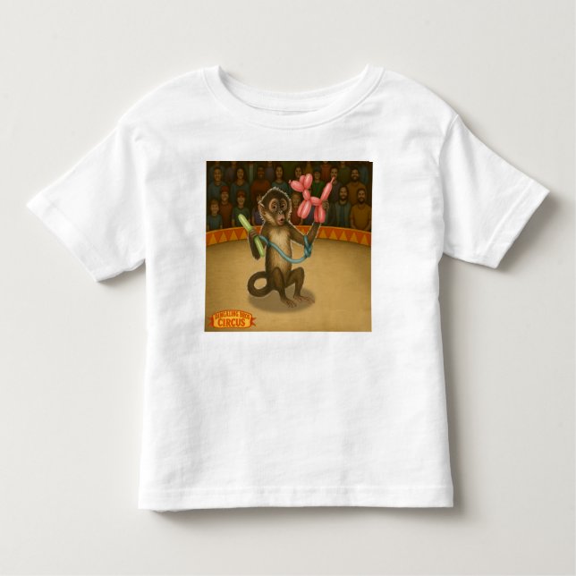 Camiseta Spike's balloon monkey magic (Frente)