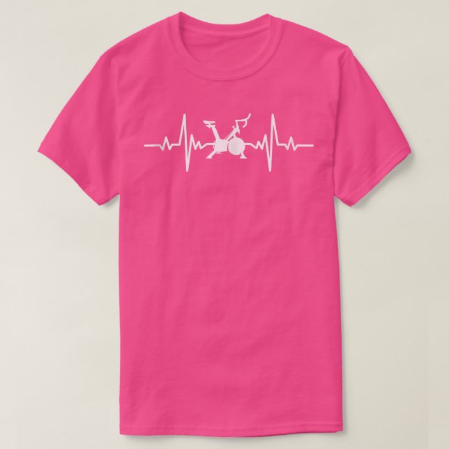 Camiseta Spin Heartbeat Funny  (Frente do Design)