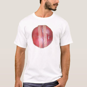 Camiseta Spin Master's Sphere: Uma bola de críquete esquerd