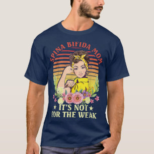 Camiseta Spina Bifida Mãe Não É Para O Fraco