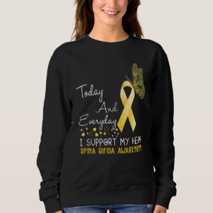 Camiseta Spina Bifida Sensibilização Eu Apoio Minha Borbole