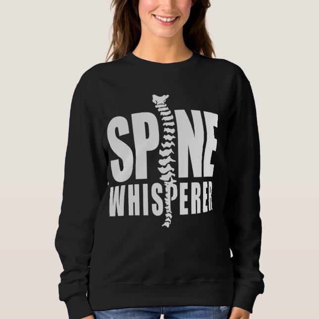 Camiseta Spine Whisperer Funny Chiropractor Spine Specialis (Frente)