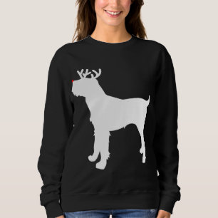 Camiseta Spinone Italiano Reindeer Cão de Natal