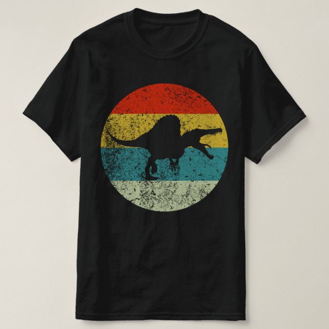 Camiseta SPINOSAURUS retro vintage (Frente do Design)