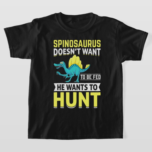 Camiseta Spinossauro Whisperer Spinosaurus Dinossaur Dino L (Postura )