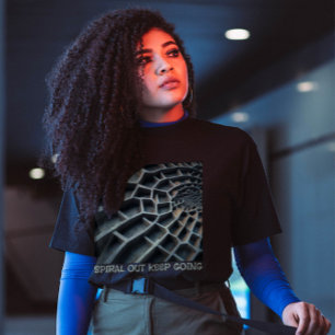 Camiseta Spiral Fora Continuando - Fibonacci Inspirado