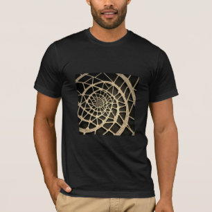 Camiseta Spiral Out Continua - Art & Music Fusion Tee