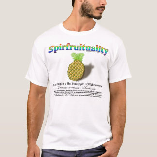Camiseta Spirfruituality: O abacaxi da rectidão