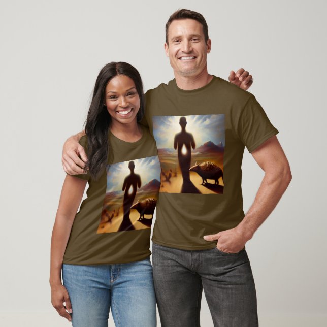 Camiseta Spirit Animal Armadillo 2 (Unissex)