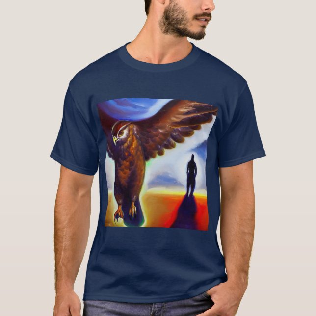 Camiseta Spirit Animal Hawk 3 (Frente)