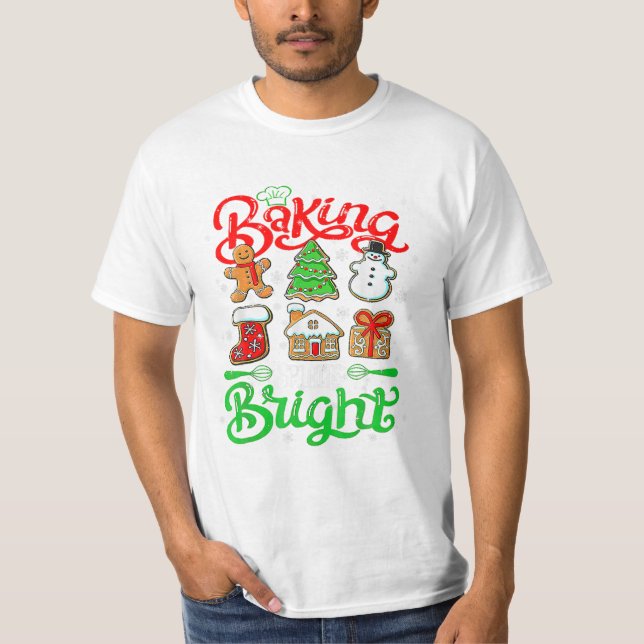 Camiseta Spirit Bright Donut Christmas (Frente)