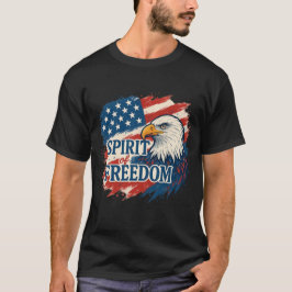 Camiseta Spirit of American Freedom –Design for 4th of July