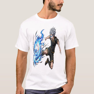 Camiseta Spirit Striker Blue Energy Anime OC