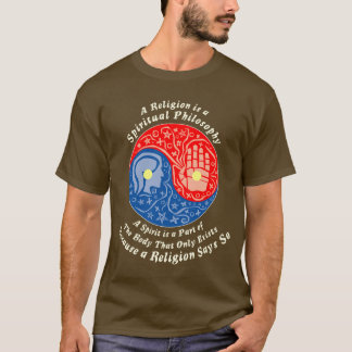 Camiseta Spiritualist (escuro)