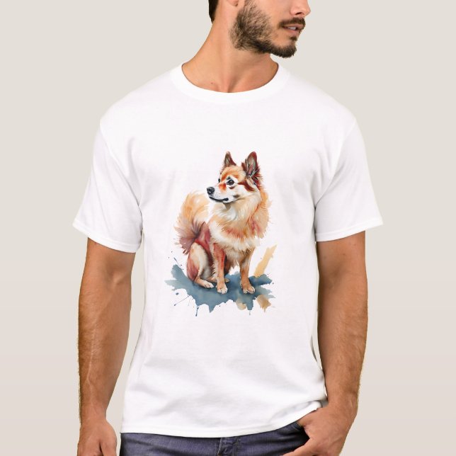 Camiseta Spitz Finlandês (Frente)