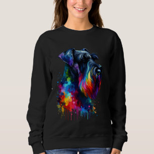 Camiseta Splash Art Giant Schnauzer