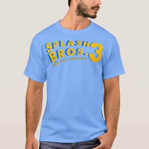 Camiseta Splash Bros 3 Da Forma Remix Do Centro